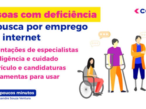 Pessoas com deficiência e a  busca por emprego pela internet